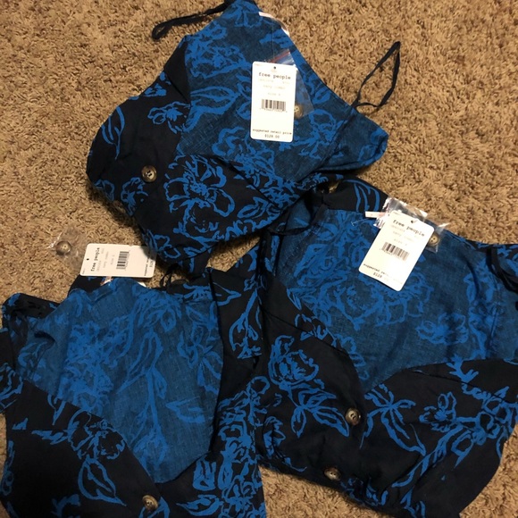 FREE PEOPLE ❤️🔥 ALOHA PRINT DRESS NWT - Picture 5 of 6